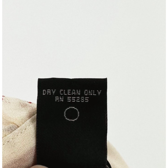 VTG Y2K 90s Express Silk Babydoll Slip Midi Dress 7/8 Coquette Fairy Whimsy - Picture 8 of 10